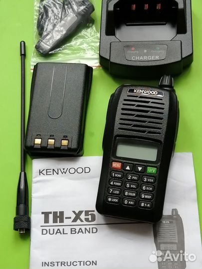 Kenwood th-x5/TH-UVF1 Dual band/Допы