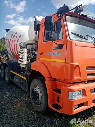 Автобетоносмеситель КамАЗ 6520-48, 2022