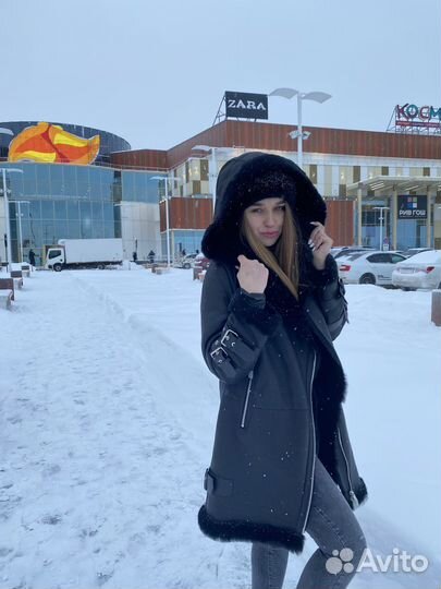 Дубленка новая 48 размер Турция, новая