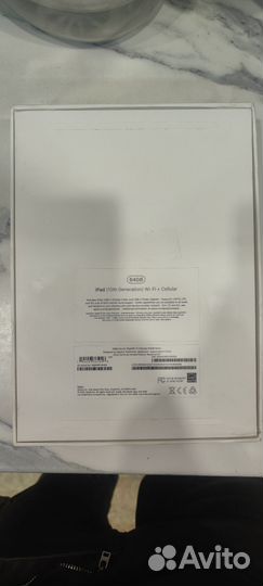 iPad 10.9 2022 64 GB wi-fi+Cellular