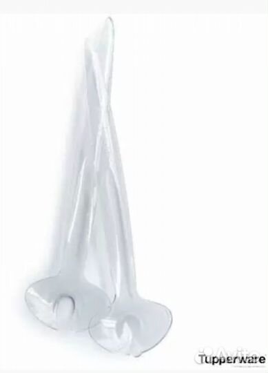 Tupperware Новая Салатная Пара/ Ложки для Салата