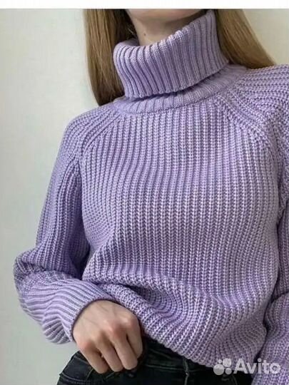 Свитер/шарф новый женский р. 50-52-54 оверсайз