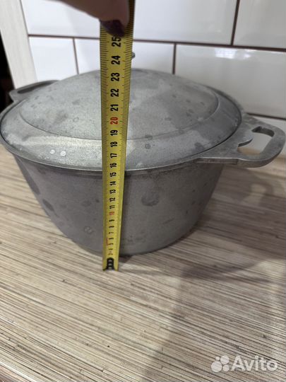 Казан чугунный бу