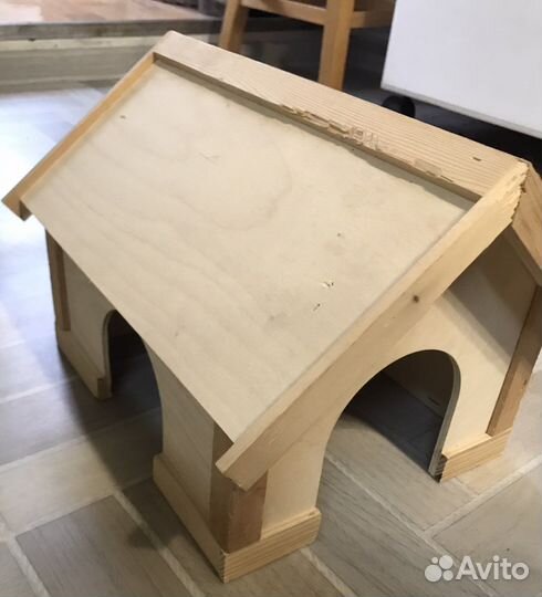 Домик для шиншил, крыс, дегу