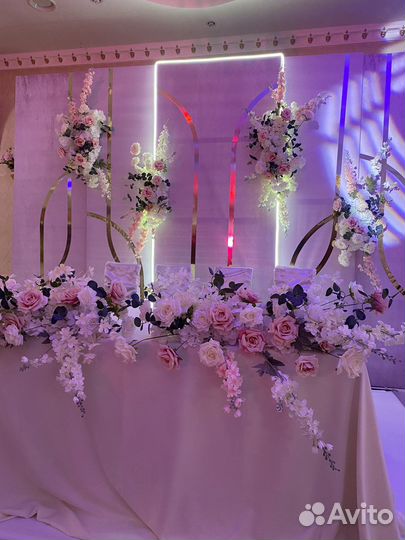 Оформление свадебной фотозоны, фотозона на юбилей