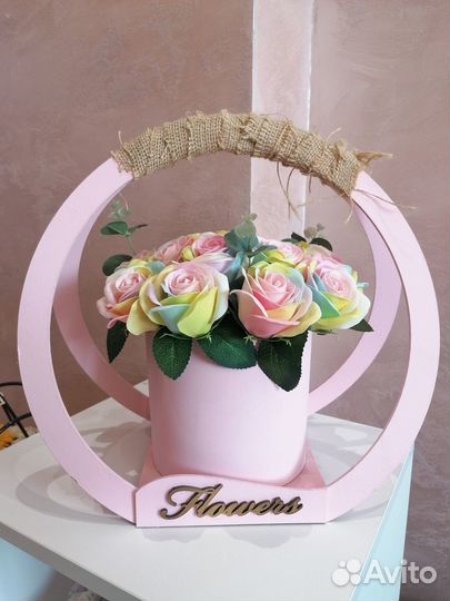 Букеты из мыльных цветов