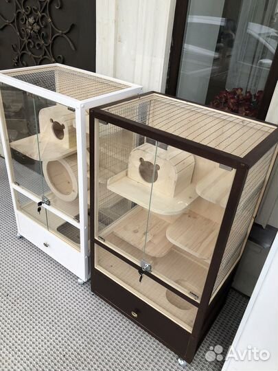 Витрина клетка для шиншиллы белки дегу крыс хорька