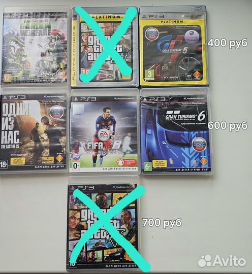 Много игр на sony playstation 3