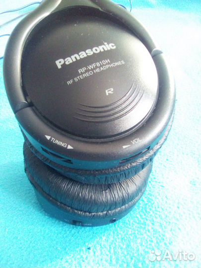 Беспроводные Panasonic, до 100 метров, кожзам