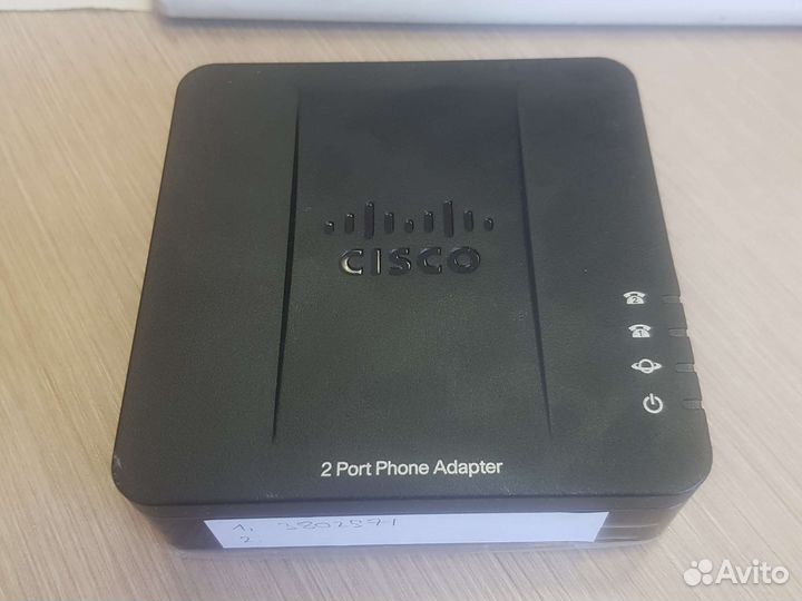 Cisco spa 112 адаптер для VoIP телефонии на 2 тел