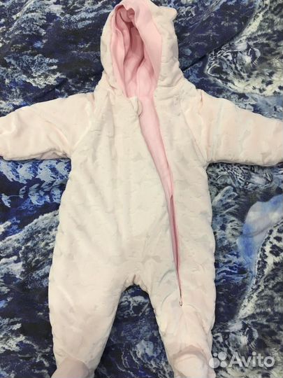 Комбинезон велюровый Мишка