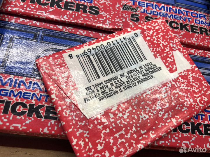 Коллекционные карточки Терминатор Terminator 2