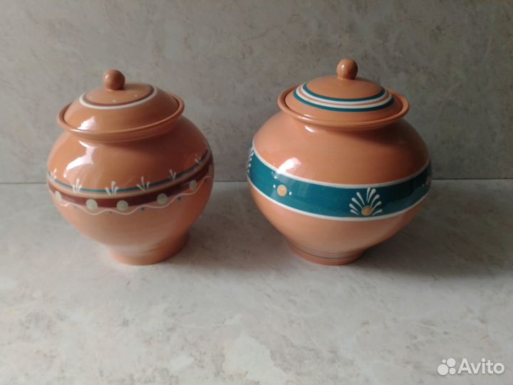Керамические горшки для запекания СССР