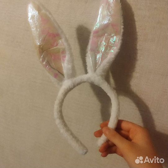 Ушки зайчика ободок