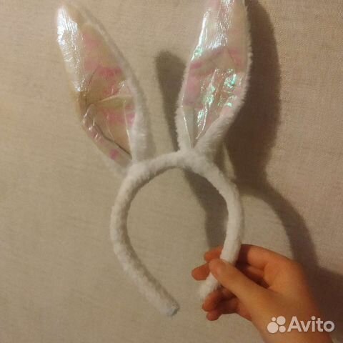 Ушки зайчика ободок