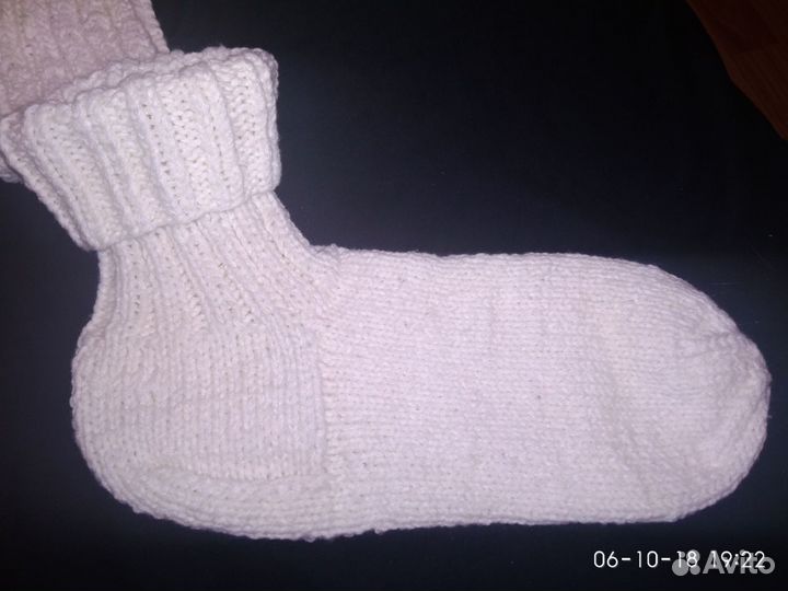 Шерстяные носки