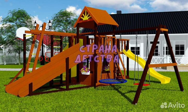 Площадка для игр на даче