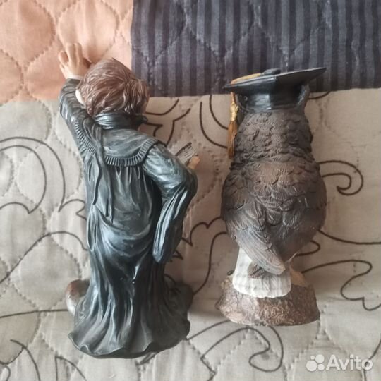 Статуэтки декоративные судья и сова