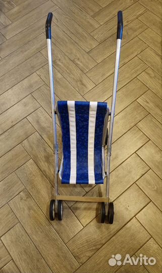 Детская советская коляска-трость, складывающаяся