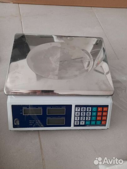 Весы электронные настольные