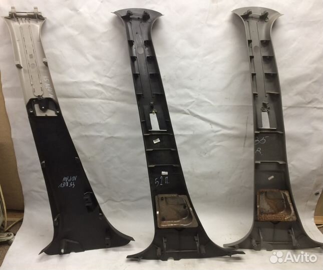 Накладка (обшивка) центральной стойки рено Логан