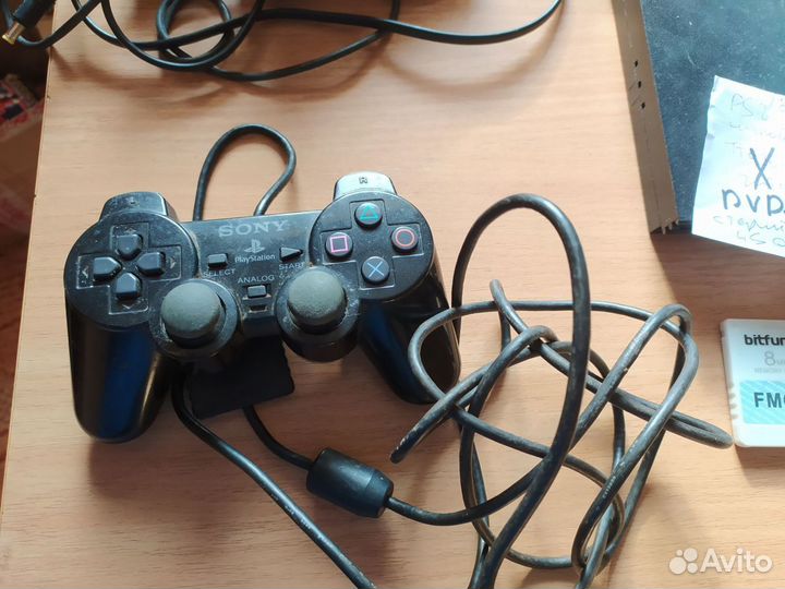 Sony PS2slim прошитая игры с флешки 64 гб