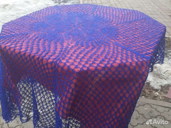 Скатерть лен новая