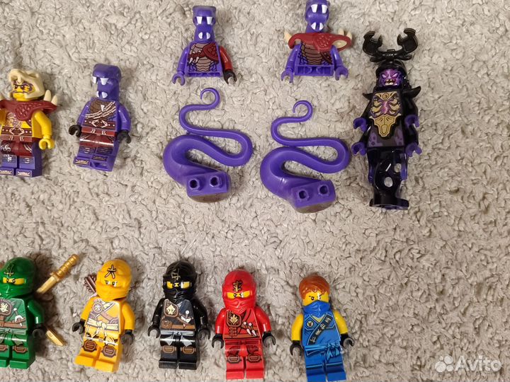 Lego ninjago минифигурки