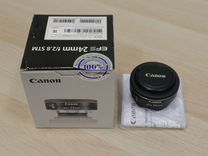 Объектив Canon EF-S 24mm, 2.8, STM