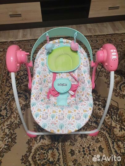 Детские электронные качели