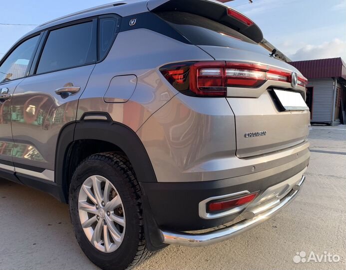 Защита зад бампера Changan CS35 Plus 2021 большая