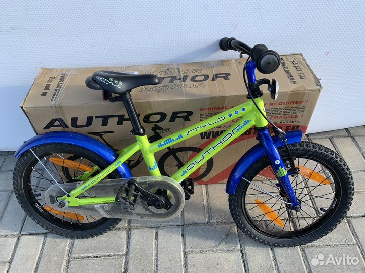 Детский велосипед author stylo 16” (3-6 лет)