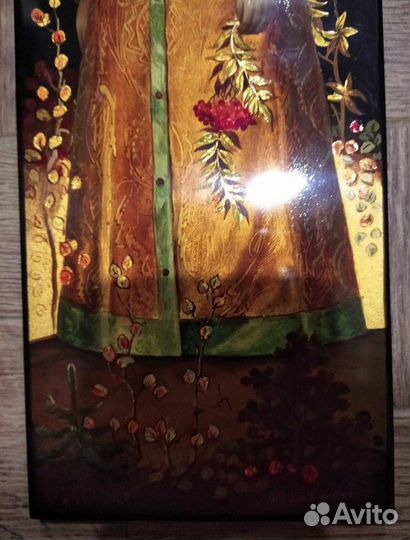Панно. Федоскино. Живопись. СССР