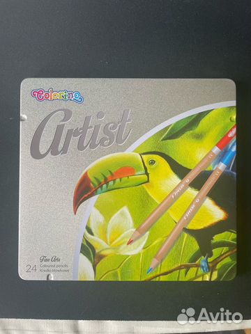 Набор цветных карандашей colorino Artist 24 цвета