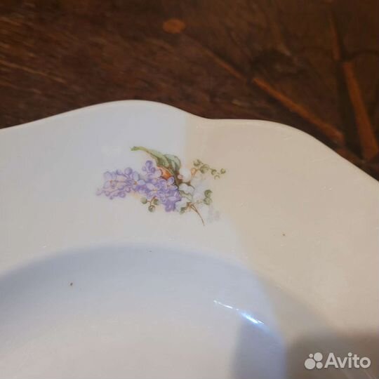 Старинная тарелка Пролетарий