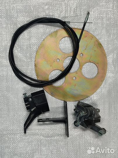 Тормозной комплект на мотобуксировщик