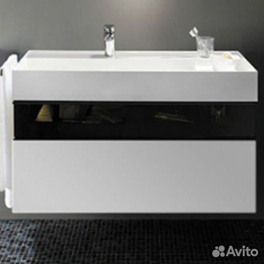 Тумба с раковиной Burgbad Yumo 100 sfkl102 F3193