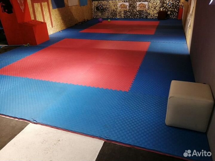 Спортивные будо маты различной толщины Euromat