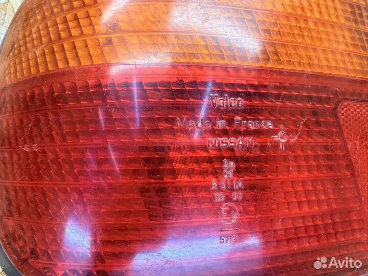 Фонарь задний левый Nissan Primera 23190104