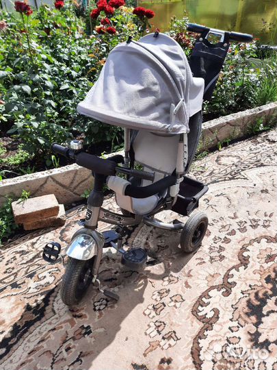 Велосипед с родительской ручкой