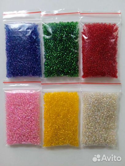Бисер, пайетки