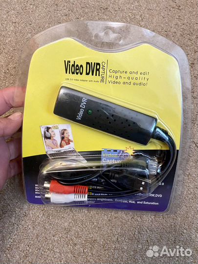 Устройство видеозахвата USB - S-Video / RCA DU501