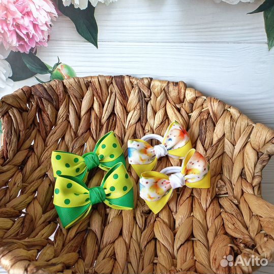 Бант для волос набор