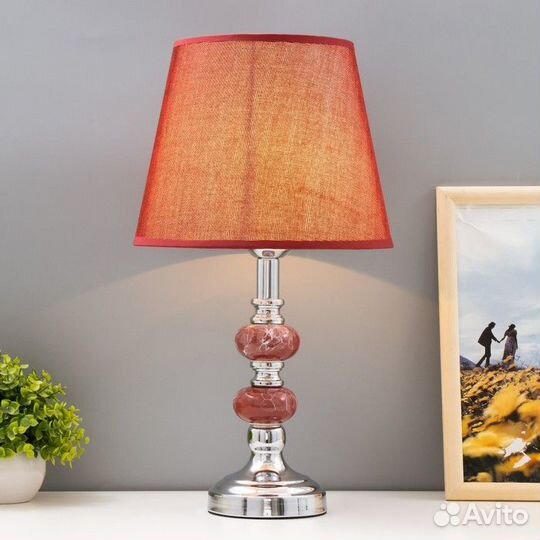 Лампа настольная 'Брауни' 1хЕ27 40Вт 25х25х46 см