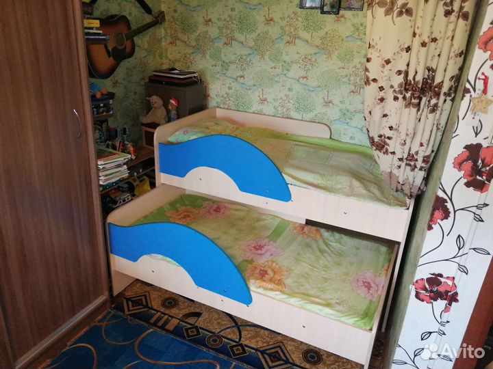 Детская двухярусная кровать