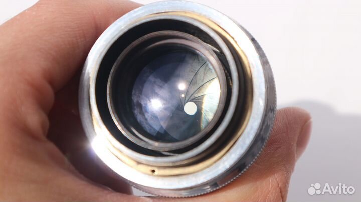 Кинообъектив ро3-3 1949 года красная П