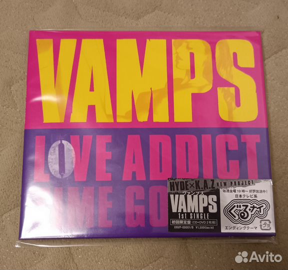 CD+DVD Vamps. Love addict