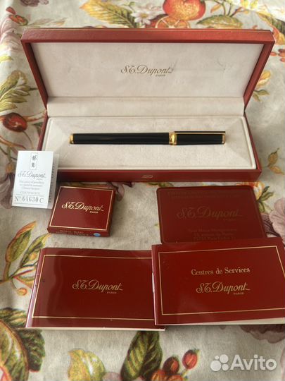 S.J.Dupont Paris ручка перьевая