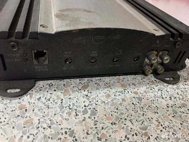 Сабвуфер и усилитель бу