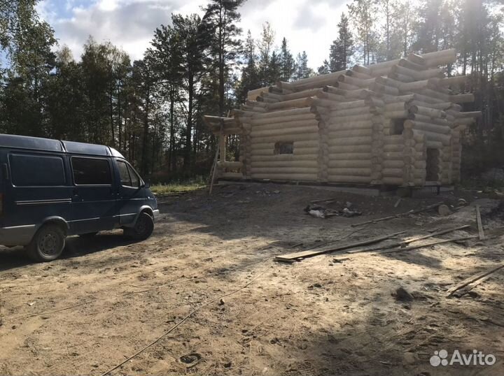 Срубы домов и бань